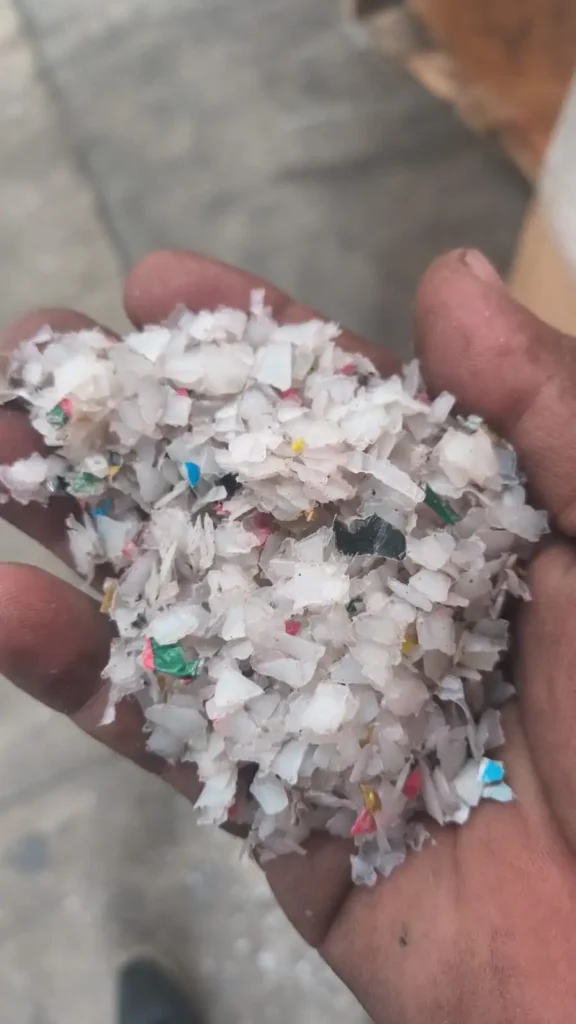 molienda de PET para reutilización