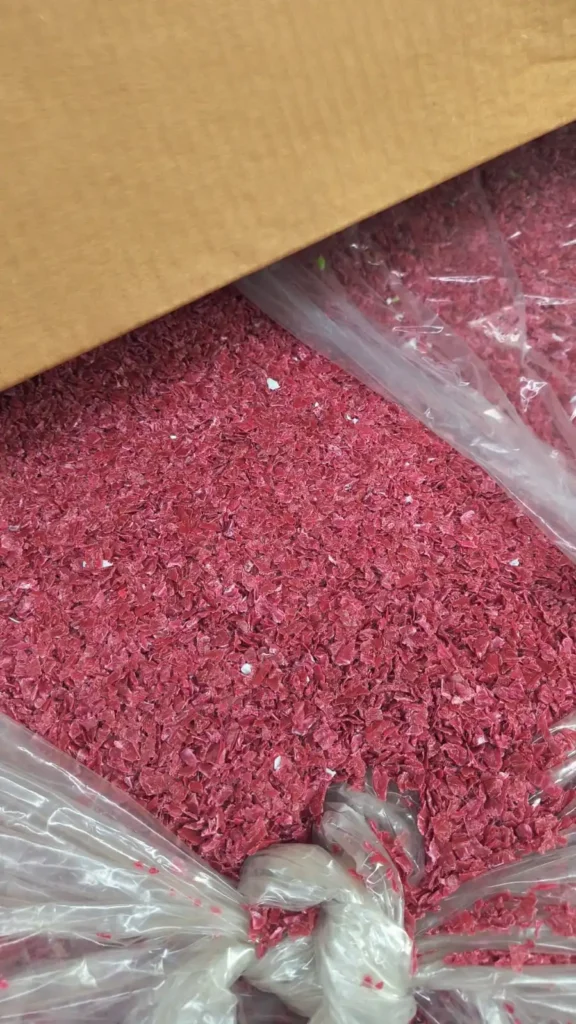 molienda de plásticos reciclables