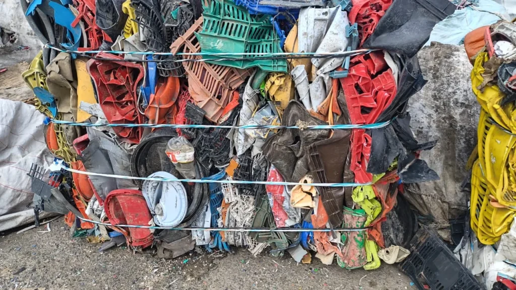 reciclaje de polietileno (PE) industrial